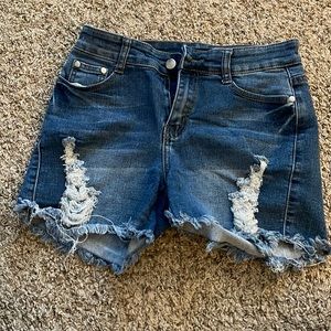 Gently worn denim shorts from FN 💙